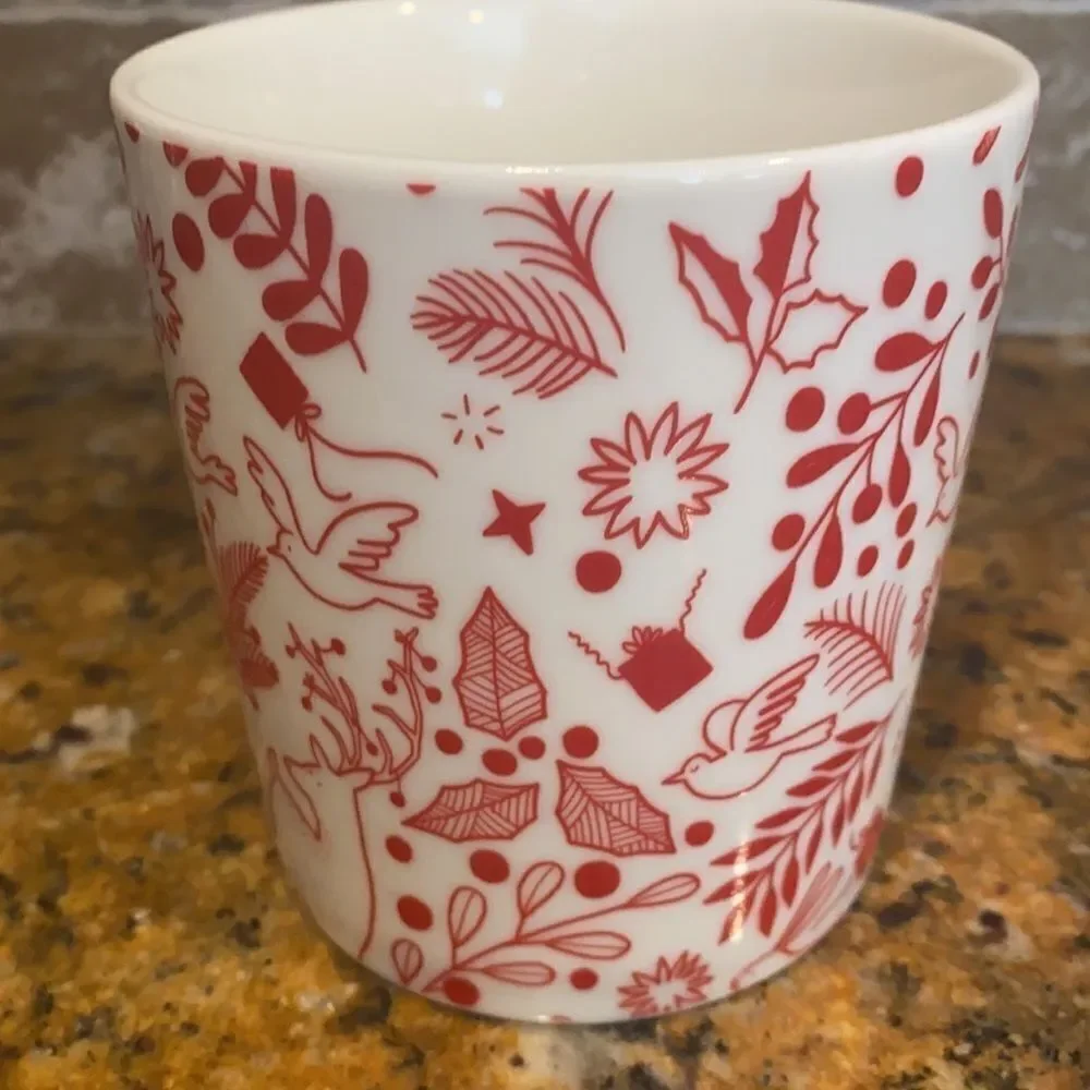 Starbucks holiday winter print mug